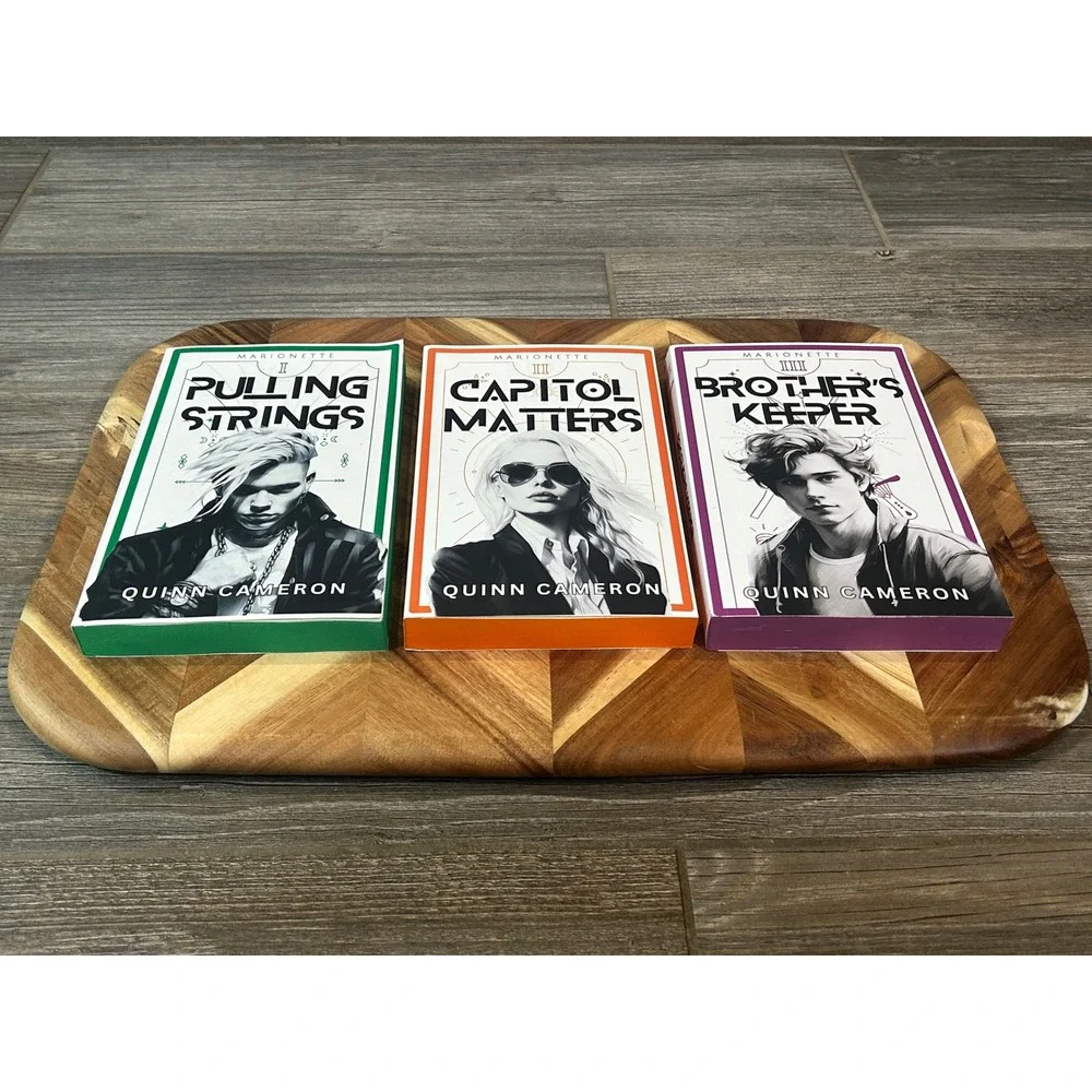 Marionette Books 1-3 Bundle Quinn Cameron Signed First Printing 2024 Paperbacks